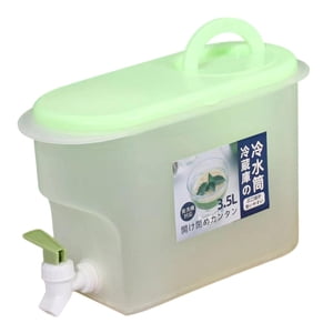 Bothyi - Dispensador De Bebidas Con Grifo Jarra De Agua Contenedor Para Cocina Verde