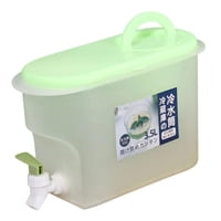 Bothyi - Dispensador De Bebidas Con Grifo Jarra De Agua Contenedor Para Cocina Verde