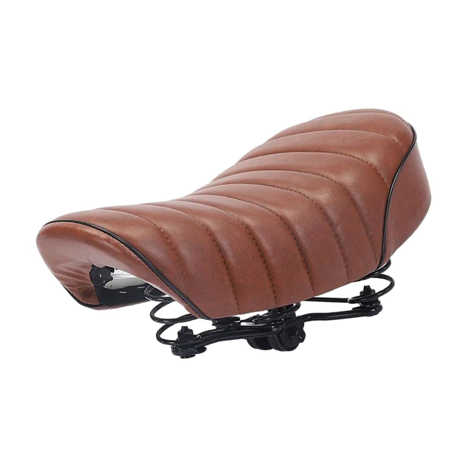 Ioensy - Cojín De Asiento De Bicicleta Eléctrica De Repuesto Transpirable Para Entusiastas Hombres Adultos Marrón
