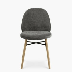 Form Design - Silla Tapiz Remy Gris Oscuro