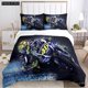 thumbnail image 1 of Fashion Racing motorcycle Bedding Set Boys Girls Duvet Cover Pillowcase Bed Adult Bedroom, 1 of 5