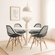 thumbnail image 2 of Pack de 4 Sillas Eames Enrejada Mesh - Negra, 2 of 7