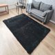 thumbnail image 1 of Alfombra Shaggy Negra 150 x 200 Cm, 1 of 6