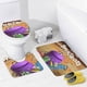 thumbnail image 4 of Pregunta a los Storybots-theme 4-Piece Shower Curtain Set with Rugs, Waterproof Bathroom Decor Set Includes Bath Mat, U-Shaped Rug, Toilet Lid Cover and Curtain with Hooks, 4 of 6
