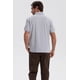 thumbnail image 3 of Polera Hombre Piqué Básica Lisa Gris Melange - lV, 3 of 4