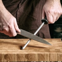 Di Solle - Astil / Afilador De Cuchillo Negro 30Cm