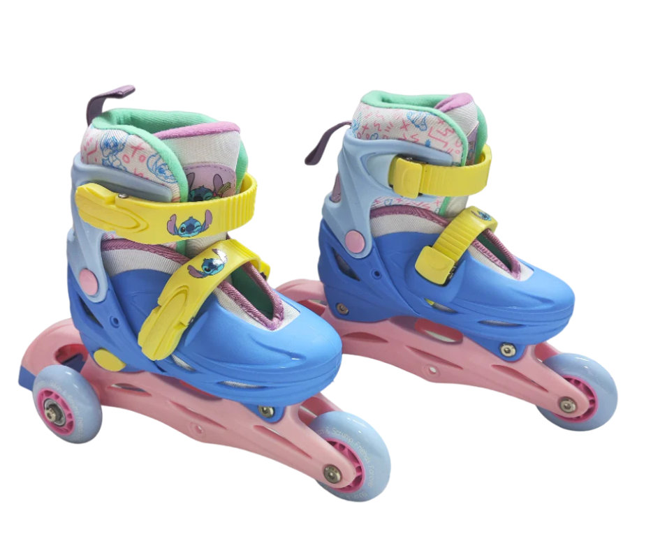 Disney Patines Ajustables Stitch 3 Ruedas