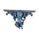 thumbnail image 4 of Estante Montado En La Pared Estantes Adornados Estante De Estatua De ángel De Resina Para Decoración De Pared Azul Oscuro, 4 of 5