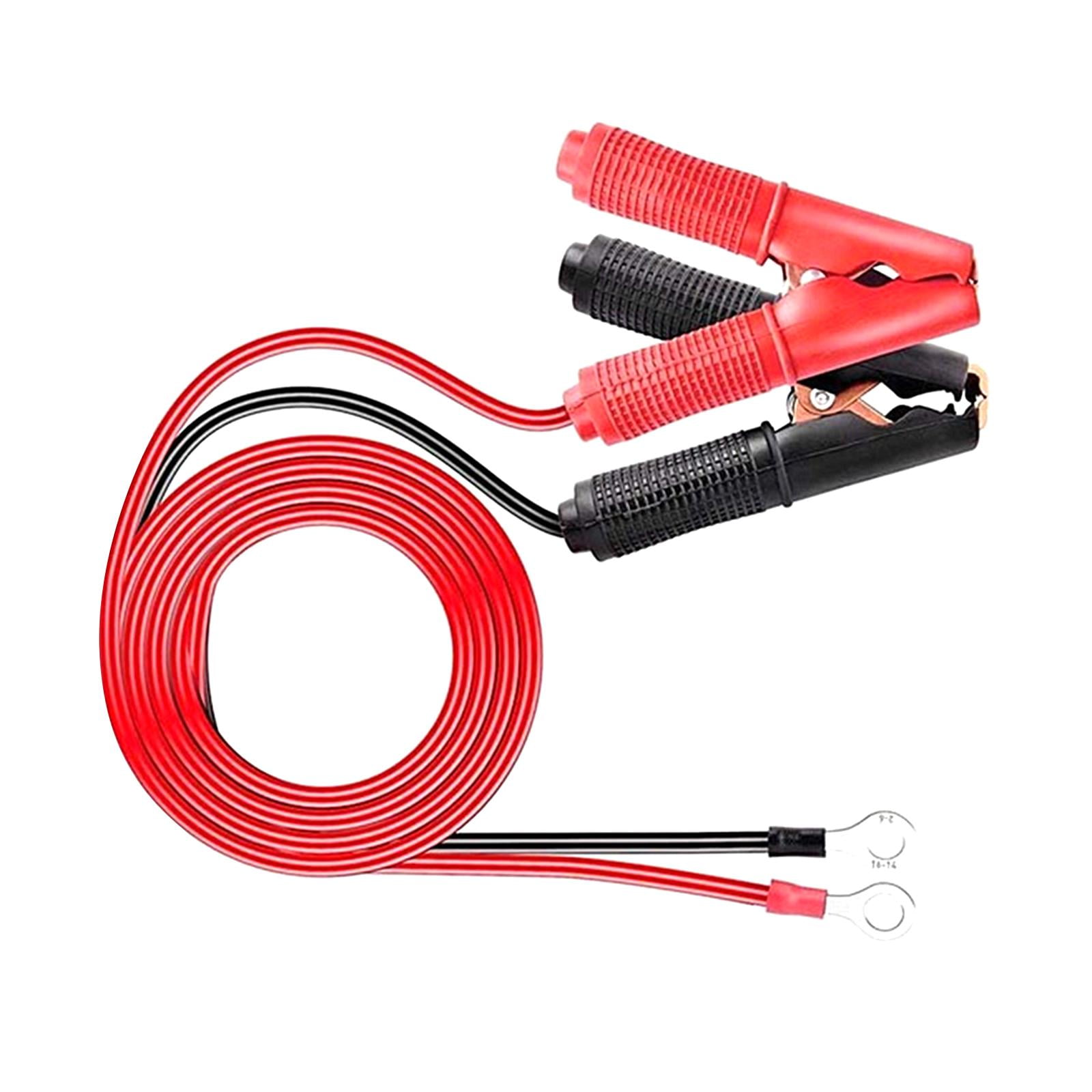 Magideal - Cable De Batería Para Coches, Cables De Batería, Fusible De 30a, Cable De Extensión Automotriz, Cable De Salto De Batería De Liberación Rápida, Cable 1m