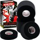 thumbnail image 1 of Cinta deportiva Summum Fit negra extremadamente fuerte, 8 rollos y cinta adhesiva para 2 dedos, 1 of 7