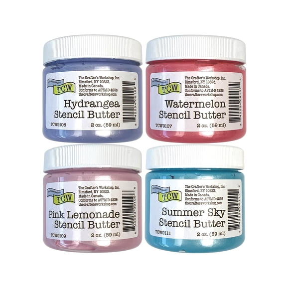 Mantequilla para Plantillas The Crafter's Workshop - Set de 4 x 59 ml