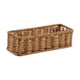 thumbnail image 3 of Cesta de almacenamiento de ratán de imitación bandeja de baño Bandeja de perfume Organizador de canasta de canasta tejida decorativa para el baño de l S, 3 of 5