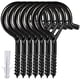 thumbnail image 1 of Ganchos de techo Etoolia 12 uds 5,5 cm negros para plantas, 1 of 9