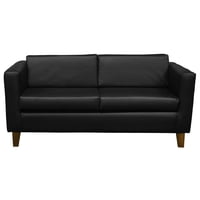 Latam Home - Sofa Sicilia 3C Pu Negro