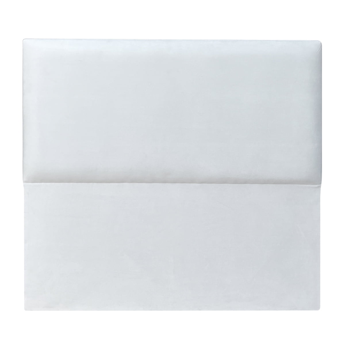 Espacio Hogar - Respaldo Flat Super King Felpa Marfil