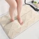 thumbnail image 2 of REGALWOVEN Alfombra de Baño de Secado Rápido, Antideslizante Lavable y Absorbente para el Suelo de la Ducha, Decoración de Baño Blanca 24" x 36", 2 of 6