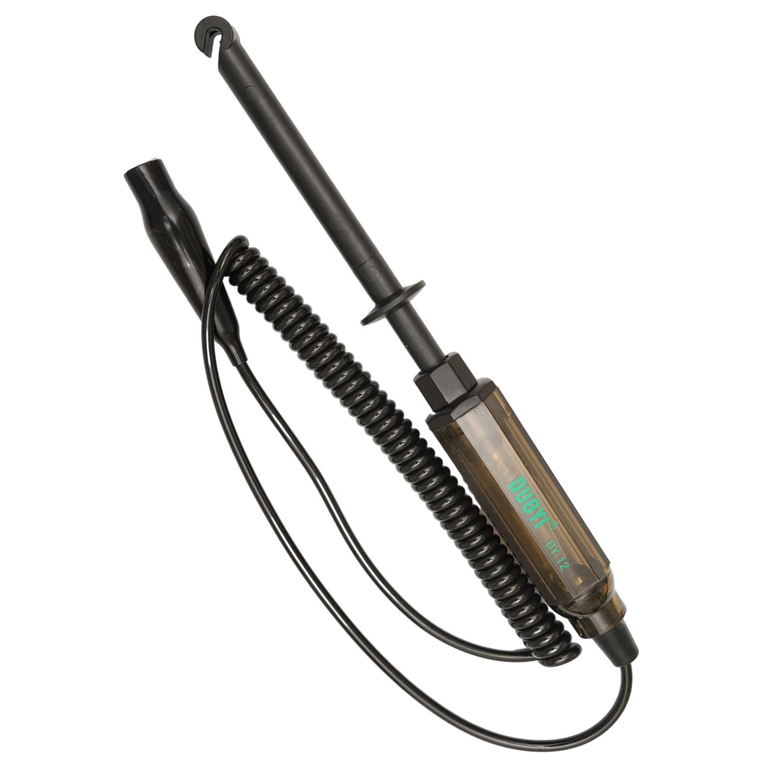 Magideal - Probador De Circuito De Voltaje Para Coche Y Camión, Sonda De Gancho Con Indicador, Herramienta De Detección De Bajo Voltaje, Tamaño Pequeño, Ligero,