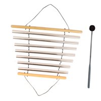 Bothyi - Instrumento De Baño Con Timbre De Flujo De Meditación Con Mazo Para Meditación En El Hogar Y La Oficina, 7 Tonos