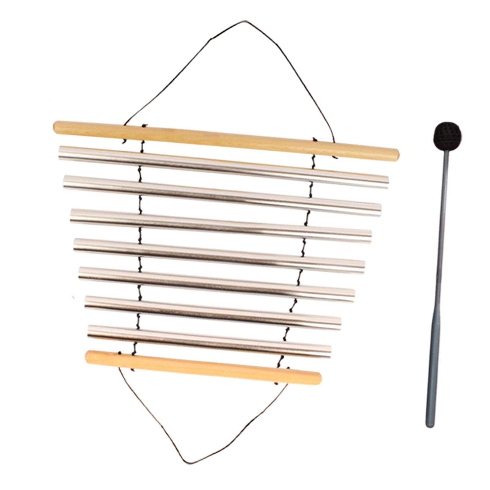 Bothyi - Instrumento De Baño Con Timbre De Flujo De Meditación Con Mazo Para Meditación En El Hogar Y La Oficina, 7 Tonos