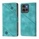 thumbnail image 4 of Funda Cartera para Motorola Edge 50 con Soporte y Ranuras, Resistente a Golpes y Rayones Verde, 4 of 5