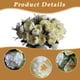 thumbnail image 3 of Flores artificiales Mini peonía Decoración del hogar Flores falsas Caja de dulces Flor, 3 of 5