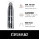 thumbnail image 5 of Funda para tabla de planchar GORILLA GRIP 46 x 124 cm con recubrimiento de silicona, 5 of 9