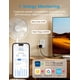 thumbnail image 3 of Monitor de energía WiFi Smart Plug Meross Matter de 15 A, paquete de 4, 3 of 7