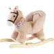thumbnail image 1 of Caballo Mecedor Rock My Baby Peluche Sonido 56cm Beba, 1 of 3