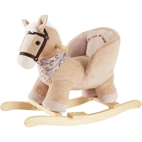 Caballo Mecedor Rock My Baby Peluche Sonido 56cm Beba