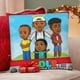 thumbnail image 4 of Jools TV Fundas de almohada de terciopelo con tema, regalos de funda de almohada, decoración para el hogar, cojín de lanzar, regalo de cumpleaños para fans y parejas.61*61cm., 4 of 6
