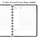 thumbnail image 2 of Papel de Notas Cornell Yaridar 21,6 cm × 27,9 cm – 50 hojas, 2 of 7