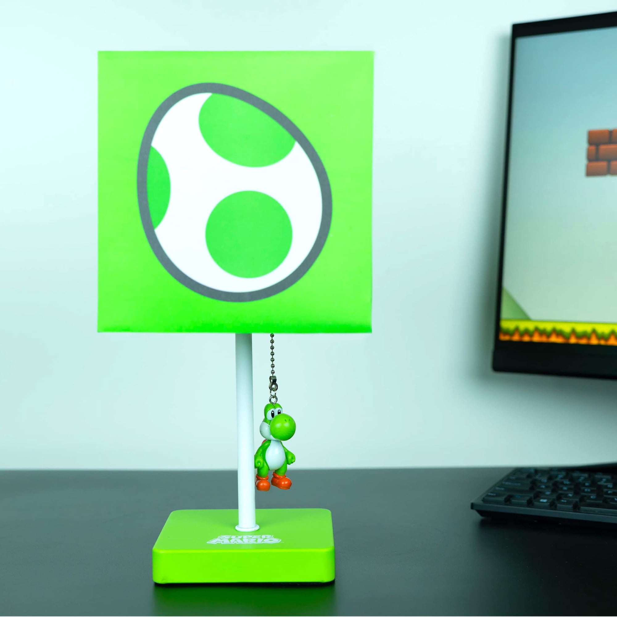 Lámpara Paladone Super Mario Yoshi Con Forma De Huevo De Dinosaurio, Luz Nocturna