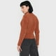 thumbnail image 2 of Sweater Mujer Chenille Rib Camel Corona, 2 of 5