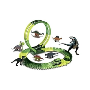 Juguete Infantil - Pista De Autos Con Dinosaurios