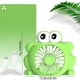 thumbnail image 3 of 1 Pack Frog Portable Handheld Battery Operated Fan, USB Rechargeable Battery Operated Fan For Indoor Outdoor Car Radio, Cooling Fan Mini Small Desk Fan, 3 of 4