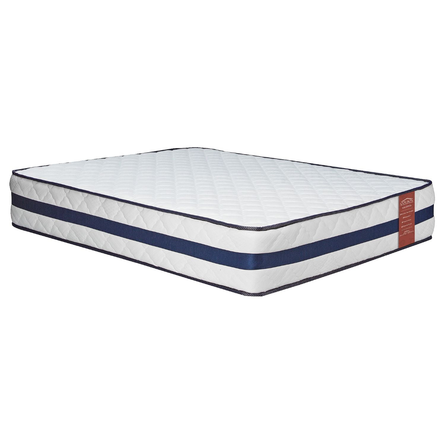 Colbox - Colchón Valdivia C2 2 Plazas 150x190x30 Cm