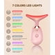 thumbnail image 2 of Masajeador de rostro y cuello ELISHINE con terapia de luz de 7 colores, 2 of 9