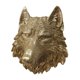 thumbnail image 3 of Ornamento De La Pared De La Placa De La Estatua De La Pared De La Cabeza Animal De Polyresin Para El Lobo De La Decoración De La Oficina En Casa, 3 of 5
