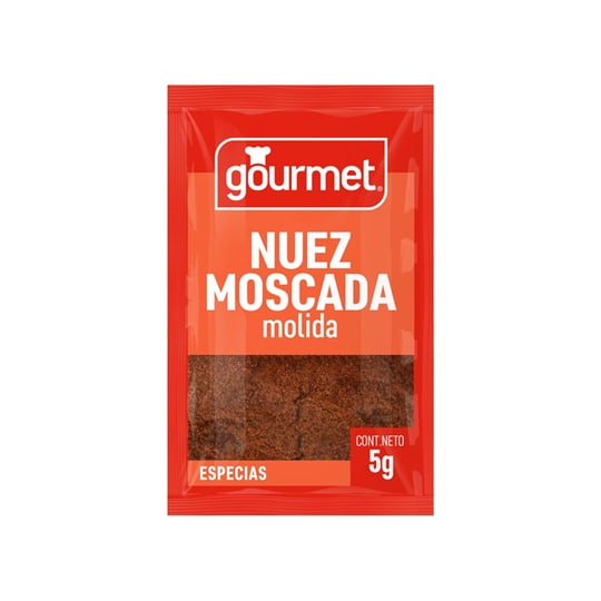 Nuez Moscada Molida Bolsa 5 g Gourmet