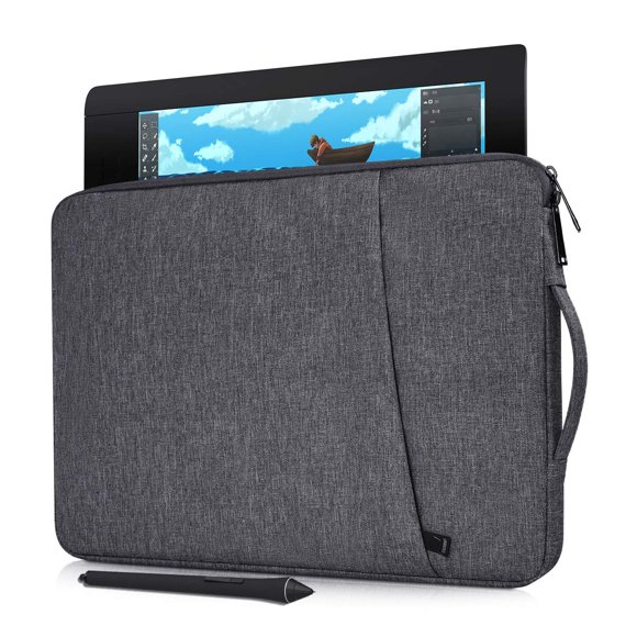 Funda tipo sleeve para tablet CaseDeer 36.5x26x2 cm gris impermeable