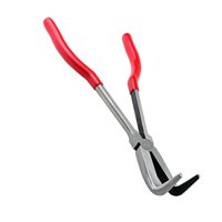 Bothyi - Alicates De Pinzas De Crisol Para Horno, Suministros Para Manualidades De Metal Dorado Y Bronce, 90 Grados