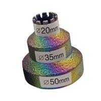 Magideal - Broca De Biselado Para Azulejos, De Azulejos, Abridor De Orificios Para Azulejos, Amoladoras Angulares Versátiles, Broca Para Biselado Pagoda