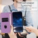thumbnail image 5 of Funda Cartera Magnética para Samsung Galaxy S25 Protección Antichoque con Ranuras Morado, 5 of 6
