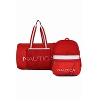 Bolso Aries + Mochila Stark Roja Nautica