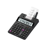 Calculadora De Impresión Casio Hr-170Rc Negra