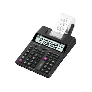 Calculadora De Impresión Casio Hr-170Rc Negra