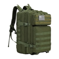 Genérico - Mochila Tactica Impermeable Verde De 45 Litros