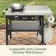 thumbnail image 2 of Base redonda de acero al carbono martillado Wok Cuisinart de 14 pulgadas, 2 of 3
