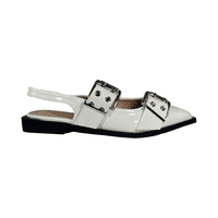 Zapatos Tipo Puntilla Md Blanco Mujer 5K02-10 - Talla 38