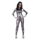 thumbnail image 1 of Disfraz Robotica Plata Mujer, 1 of 1